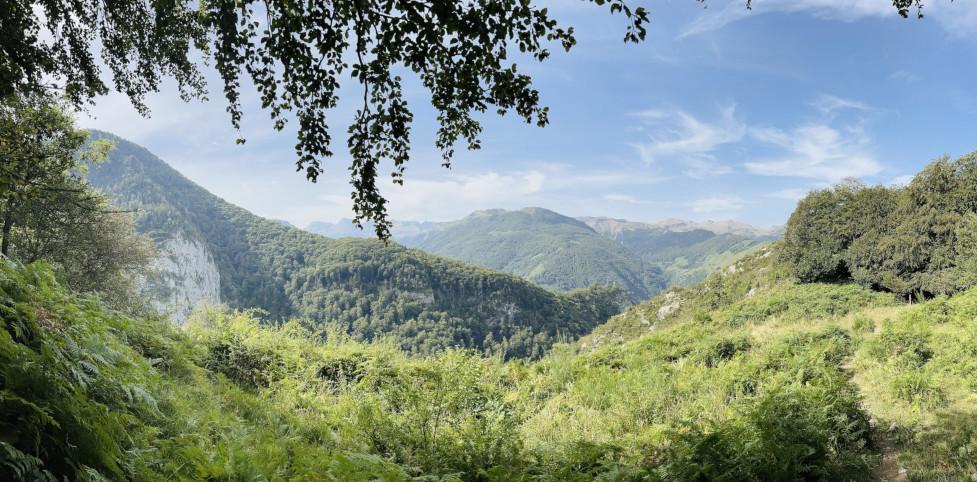 Vue sur le Cirque de Lescun
