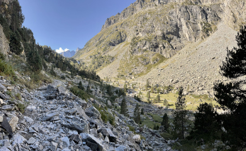 Randonnée vers la grande cascade de Darré Splumouse