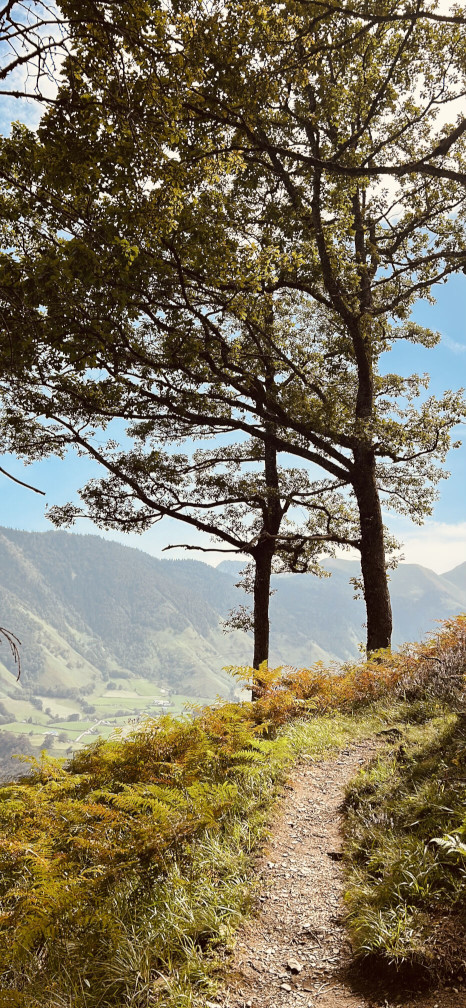 Vue sur les montagne du Cirque de Lescun