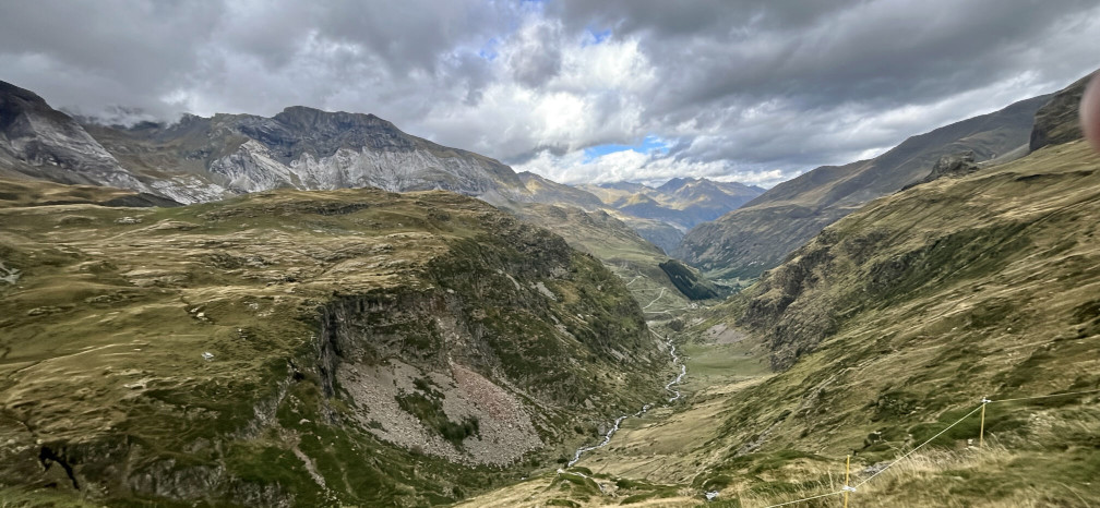 Vue vers la vallée