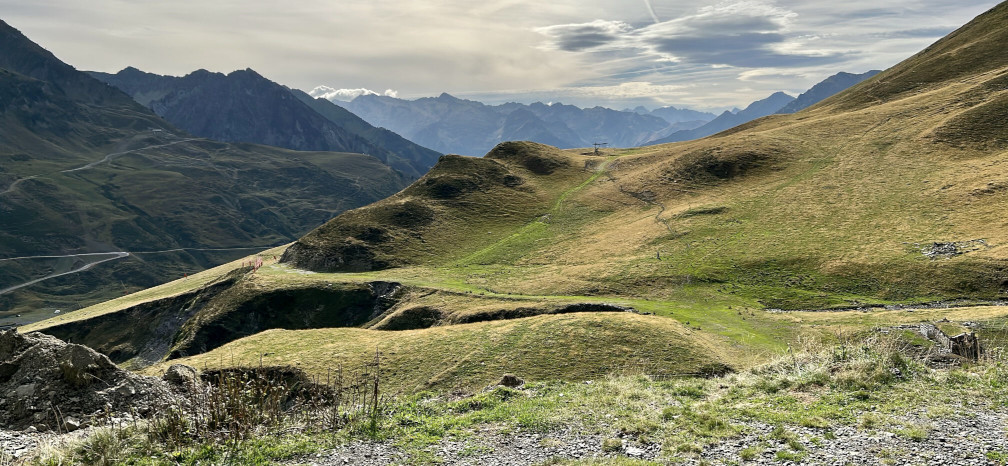 Paysage vers le col du Tourmalet
