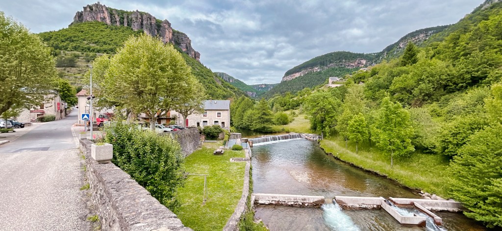 Vue sur le village de Trèves