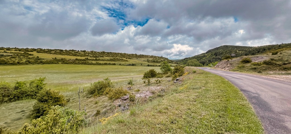 Vue sur les plaines du Larzac