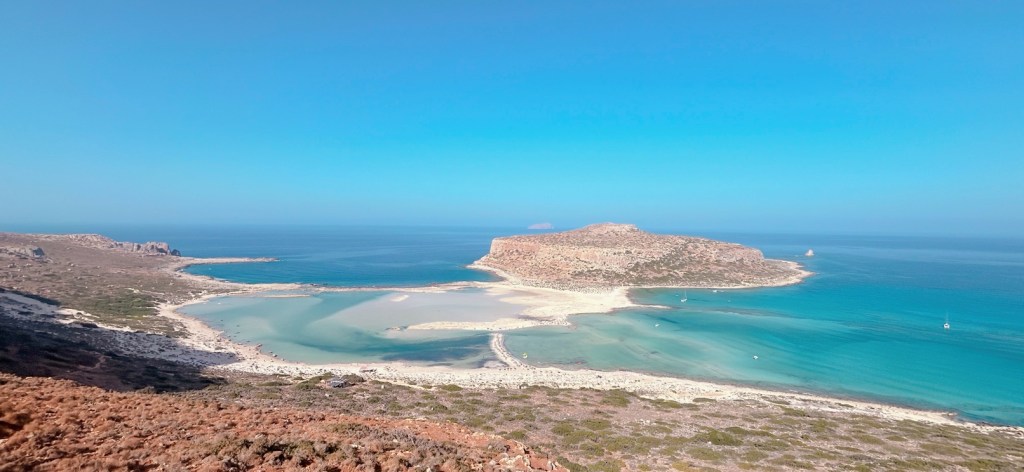 Petite randonnée à Balos, en Crète