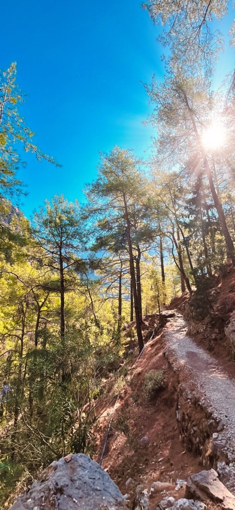 Randonnée dans les gorges de Samaria