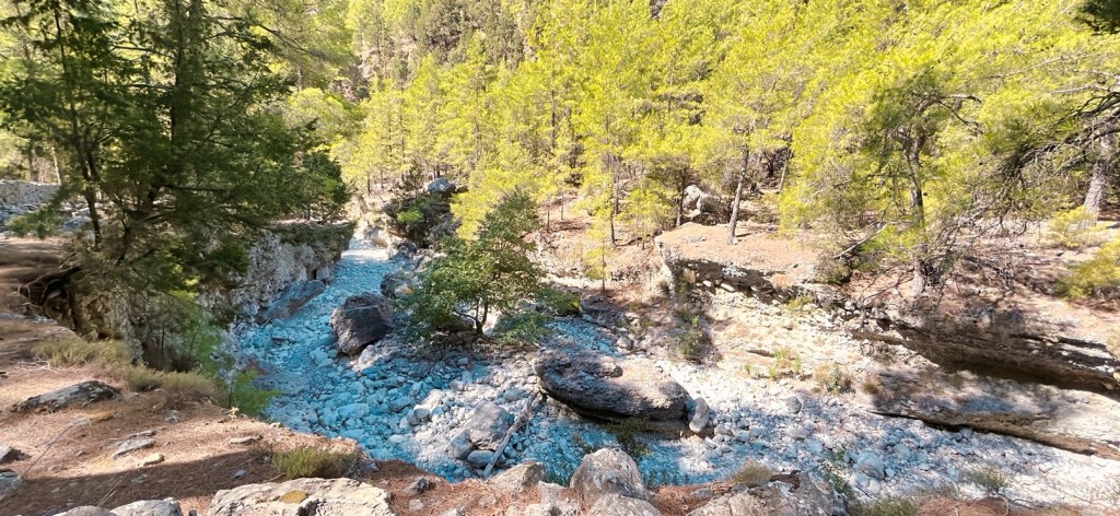 Randonnée dans les gorges de Samaria