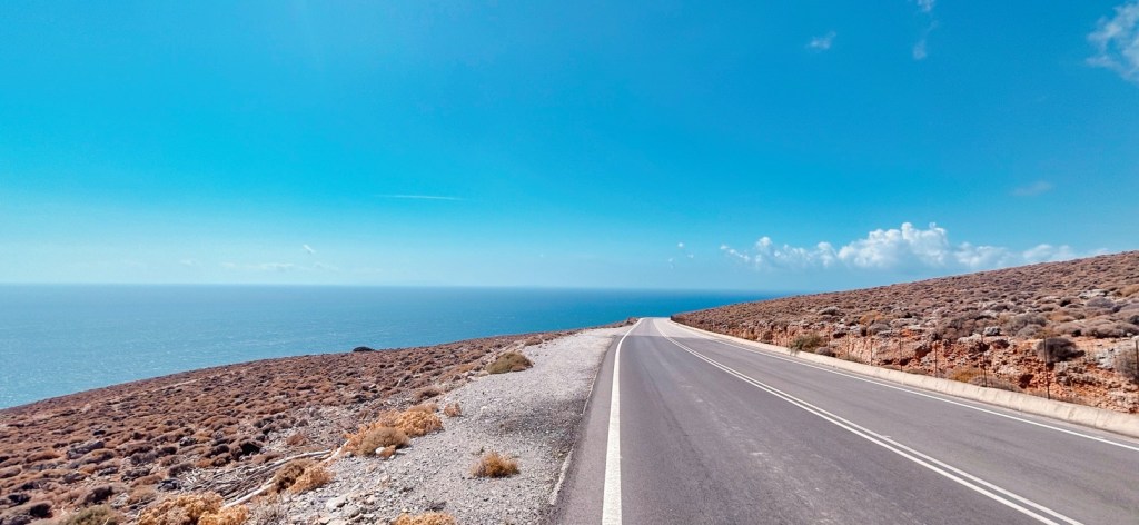 Retour par la route vers Chorà Sfakion