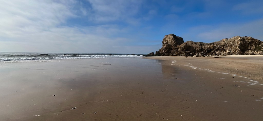 Praia de Paredes da Vitória.