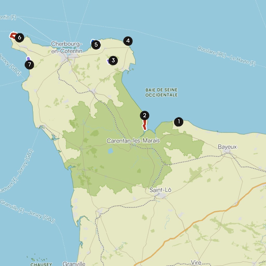 Hiver sur les routes du Cotentin
