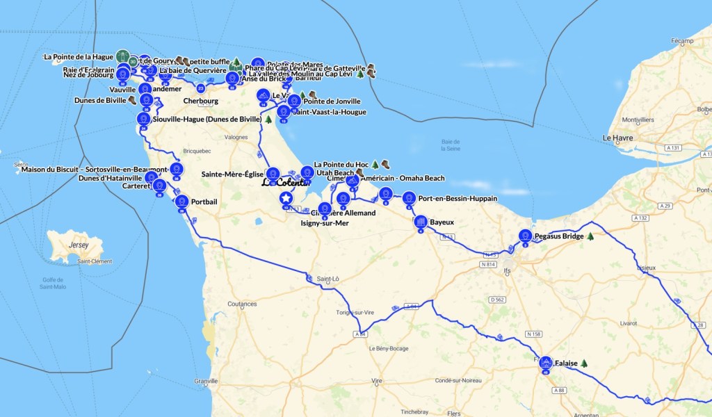 Hiver sur les routes du Cotentin
